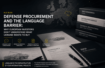 Defense Procurement and the Language Problem: Why European Investors Don't Understand What Ukraine Wants to Buy